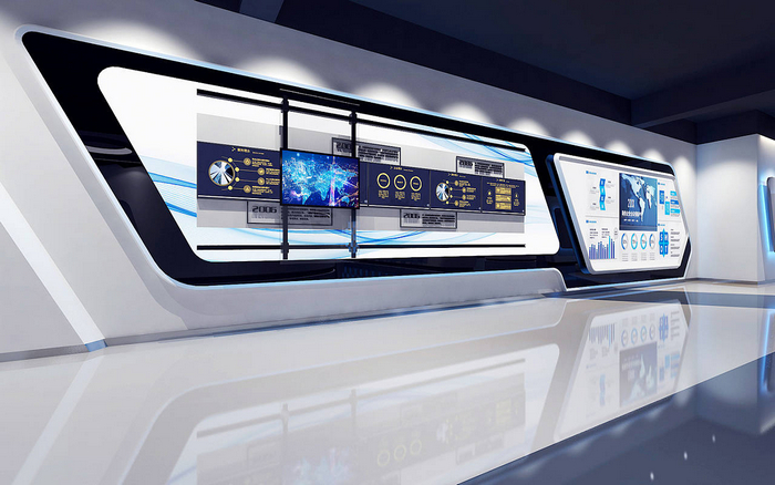 促進國際貿(mào)易和科技交流的進博會數(shù)字展廳