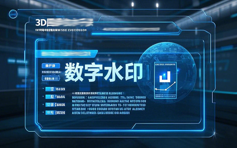 數(shù)字水印嵌入3D云展廳平臺(tái)內(nèi)容的方法